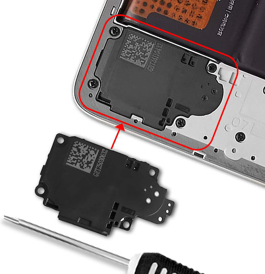 Clappio Replacement External Speaker Redmi Note 14 4g Black