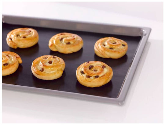 NoStik Non-Stick Grill Baking Sheet BBQ Multipurpose 40x50cm Black