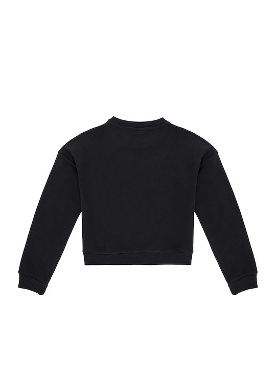 Детски Суичър Черен Ls Active Top