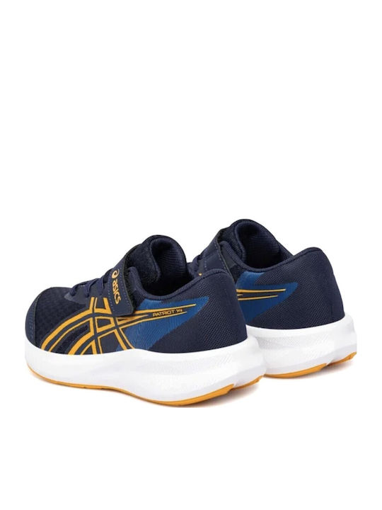 Patriot Kids Sports Shoes Running with Hoop & Loop Closure Blue