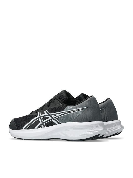 Patriot Kids Sports Shoes Running with Laces Black