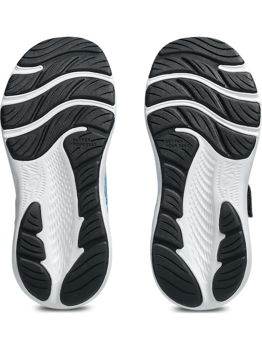 Gel-contend 9 Ps Kids Sports Shoes Running with Hoop & Loop Closure Turquoise