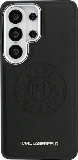 Karl Lagerfeld Perforierte Kl Back Cover Kunststoff / Silikon Schwarz Galaxy S26 Ultra