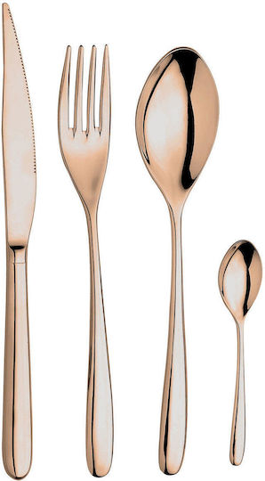 Inoxriv Linguri Roz Din Oțel Inoxidabil 20.5cm 6 Bucăți MN0118230-2 Inoxriv Linguri Roz Din Oțel Inoxidabil 20.5cm 6 Bucăți MN0118230-2