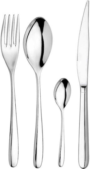 Inoxriv Rostfreier Stahl Silber 20.5cm Löffel MN0118200-2 6 Stück Inoxriv Rostfreier Stahl Silber 20.5cm Löffel MN0118200-2 6 Stück