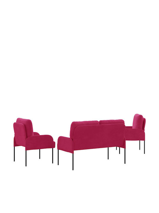 vidaXL Wohnzimmermöbel-Set 2-Sitzer & Sessel