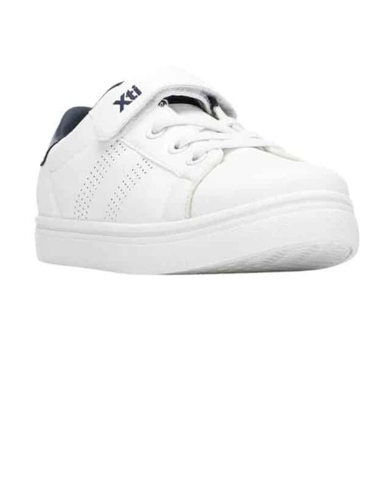 Kinder Sneaker mit Bügel- und Schleifenverschluss Weiß