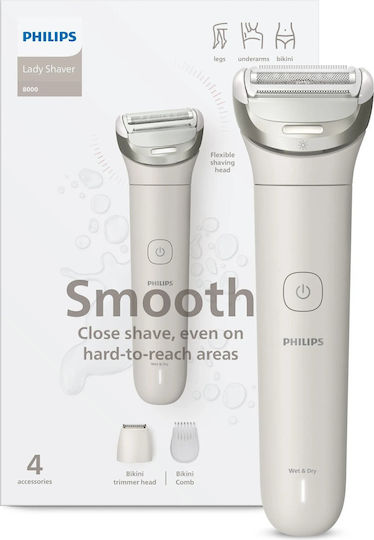 Philips Series 8000 Αποτριχωτική Μηχανή Epilator για το Σώμα BRL147/00