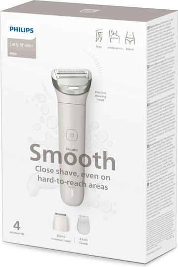 Philips Series 8000 Αποτριχωτική Μηχανή Epilator για το Σώμα BRL147/00
