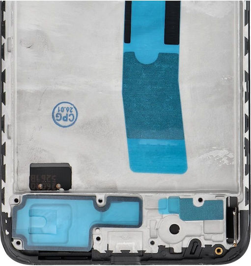 Incell Ersatzbildschirm Mit Touch-Mechanismus Und Rahmen Für Redmi Note 11 4G Schwarz