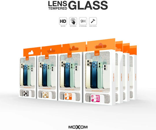 Moxom Προστασία Κάμερας Tempered Glass Διάφανο για το Iphone 17