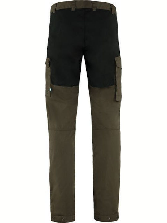 Fjallraven Vidda Pro Men's Long Hiking Trousers Khaki
