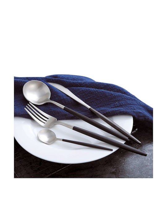 Raki Shibui Set Furculițe De Alimente Inox Negru 6 Bucăți