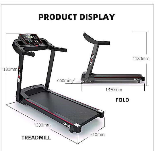 Fun Baby Ciapo 3hp Electric Bandă De Alergat Pentru Utilizator Până La 100kg