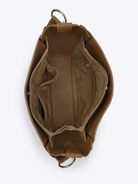 Women's Shoulder Bag Beige