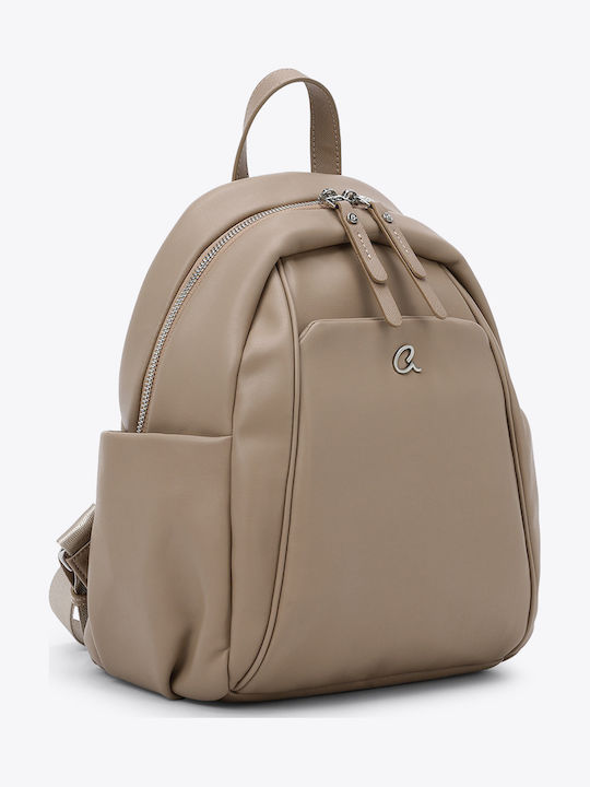 Damentasche Rucksack Beige