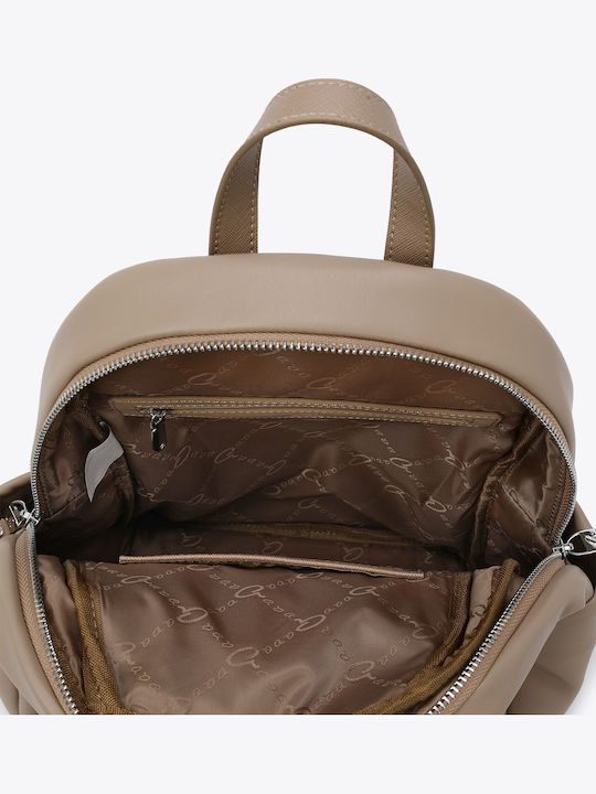 Damentasche Rucksack Beige