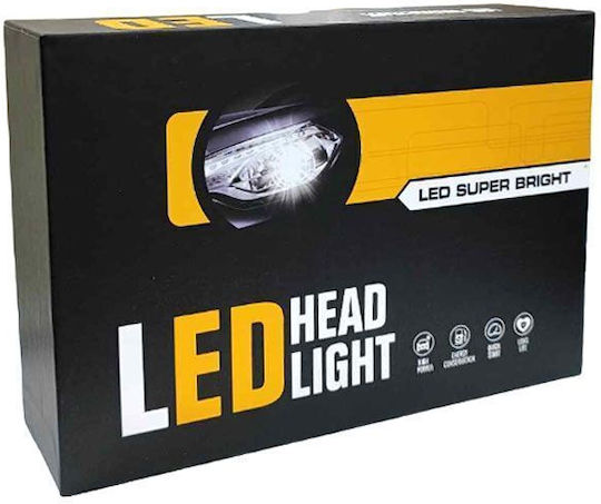 Autolampen H15 LED 6000K Kaltes Weiß 100W
