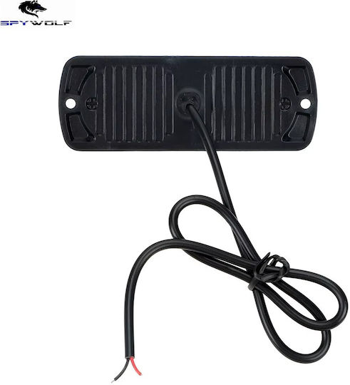 Primă Clas Led Stroboscop Lumini De Volum Alb 12led 12/24v 6000lm 10 Bucăți Tc-358