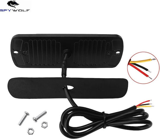 First-Class Led Strobe Volume Light White 12led 12/24v 6000lm 4 Pieces Tc-355