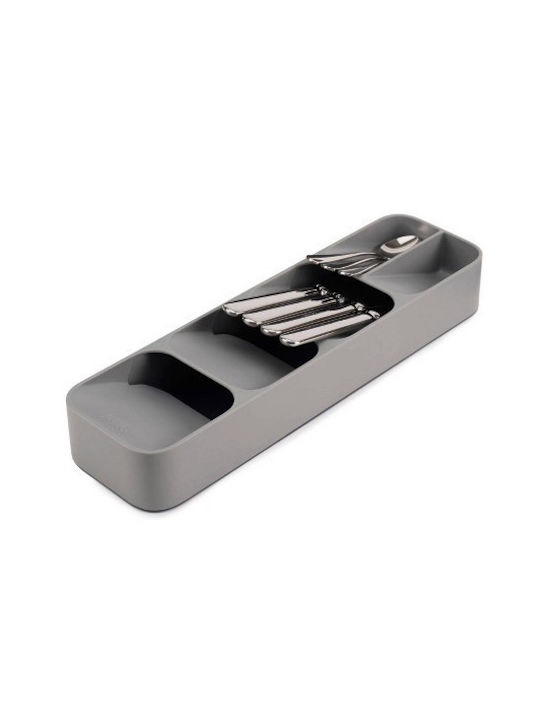 Raki Besteckeinsätze für Schubladen 39x11.2x5.2cm Grau