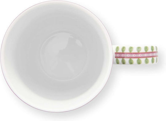 PiP Studio Lily & Lotus Κούπα από Πορσελάνη Πολύχρωμη 450ml