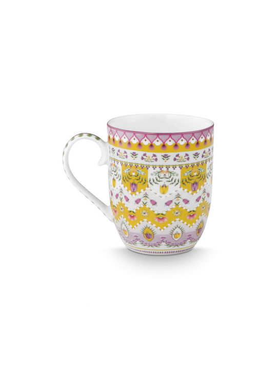 PiP Studio Lily & Lotus Mug Porcelain Multicolour 200ml