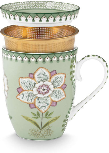 PiP Studio Lily & Lotus Чаша Керамична Зелена 365ml