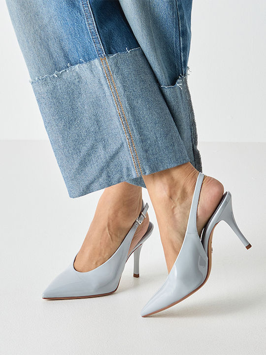Pumps Mit Hochem Absatz Hellblaue