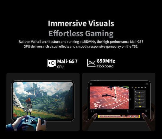 Teclast T65 4G 13.4" Tablet (6GB/128GB) Γκρι