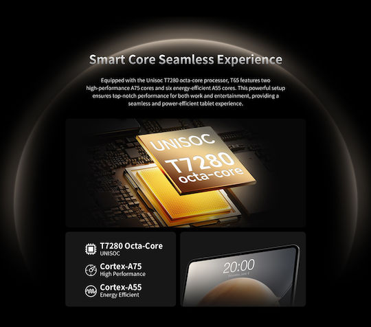Teclast T65 4G 13.4" Tablet (6GB/128GB) Γκρι