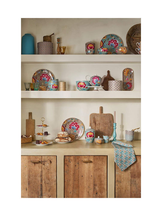PiP Studio Blooming Tales Sugar Bowl Serving Porcelain Multicolour