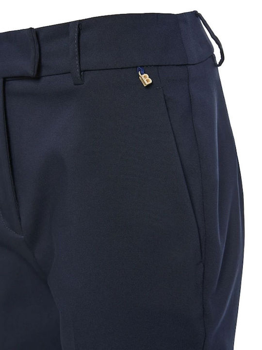 Women's Trousers in Regular Fit Navy Blue
