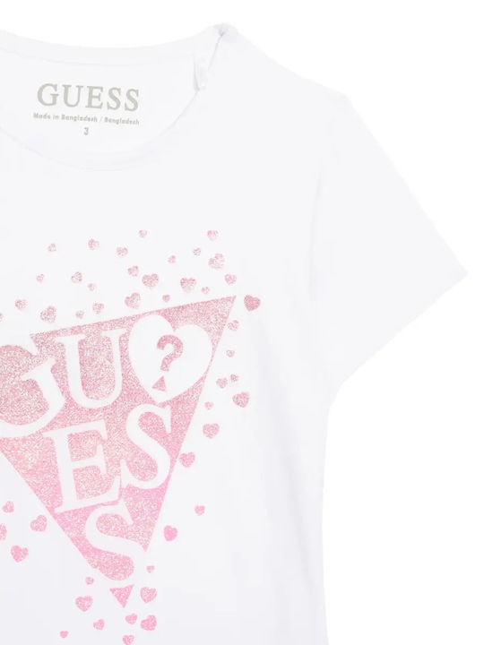 Kids Short-Sleeved Top White