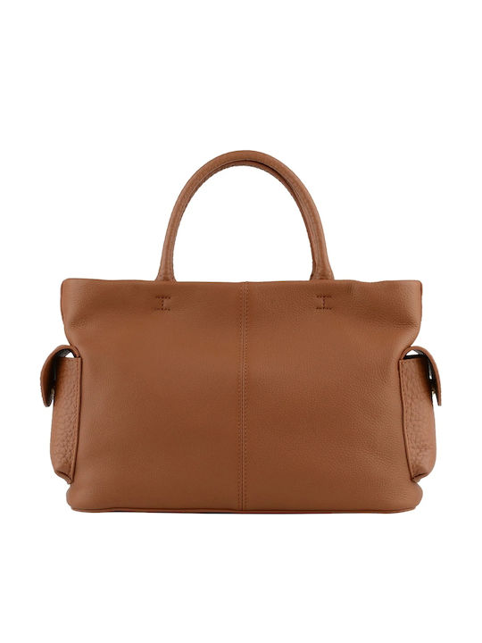 Leder Damen Handtasche Schulter Crossbody Braun