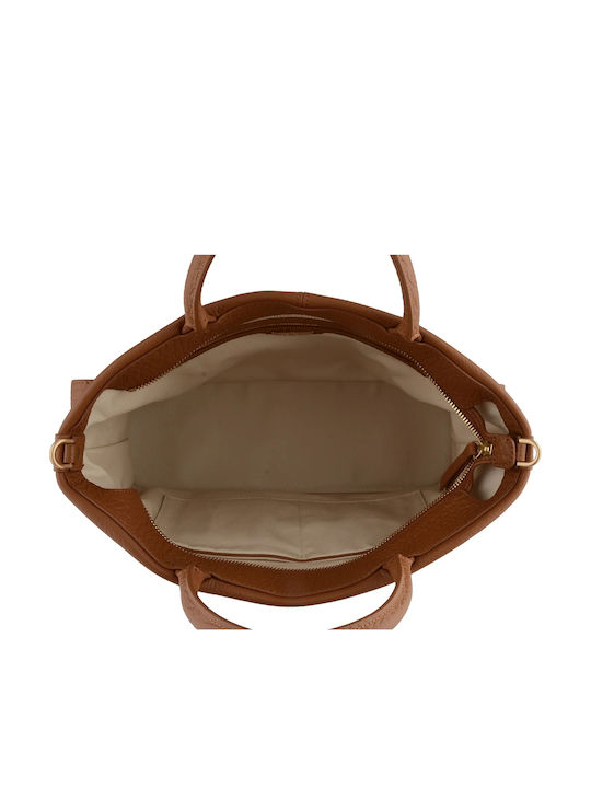Leder Damen Handtasche Schulter Crossbody Braun