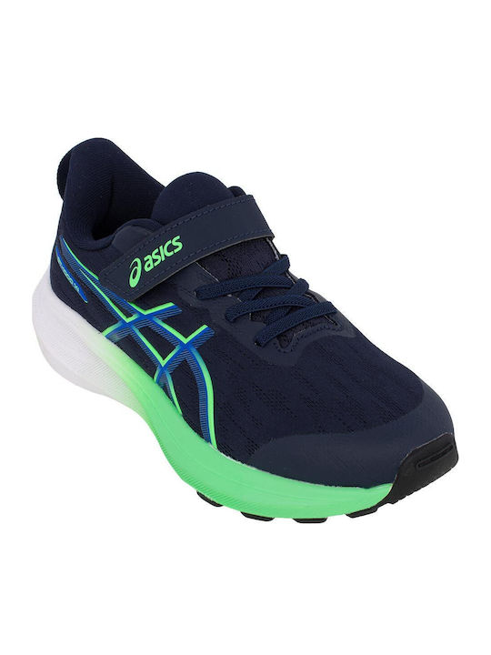 Gt-1000 Kids Sports Shoes Running with Hoop & Loop Closure Navy Blue