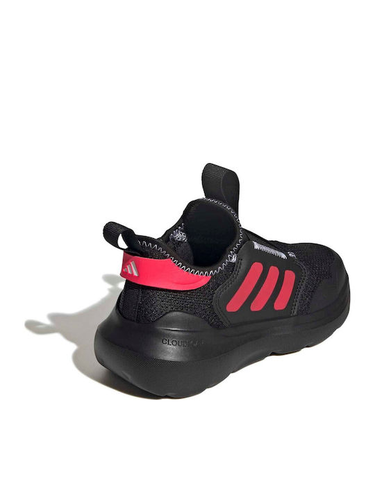 Tensaur Comfort Αθλητικά Παιδικά Παπούτσια Running Slip-On Μαύρα