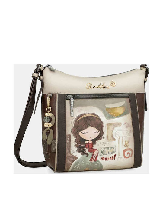 Damen Schultertasche Mehrfarbig