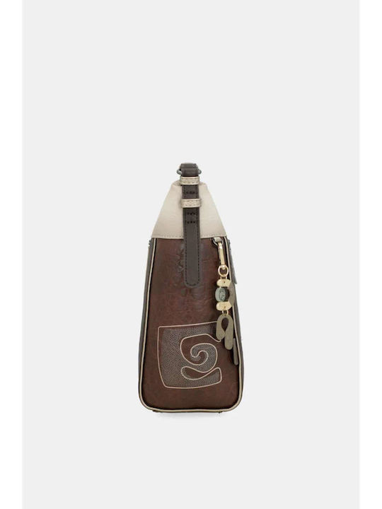 Damen Schultertasche Mehrfarbig