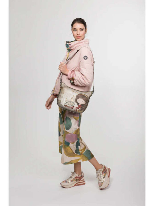 Set Fabric Women's Shoulder Bag Multicolour