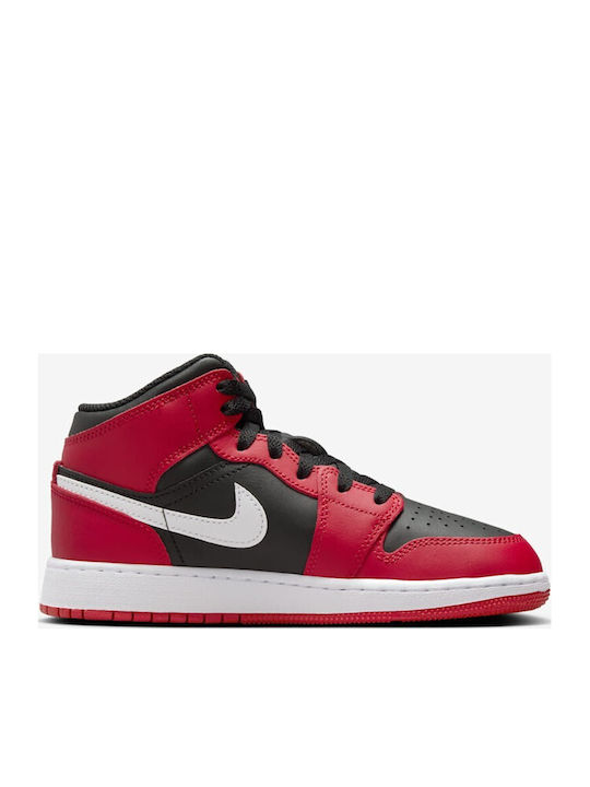 Air  1 Kids Sneakers High Red