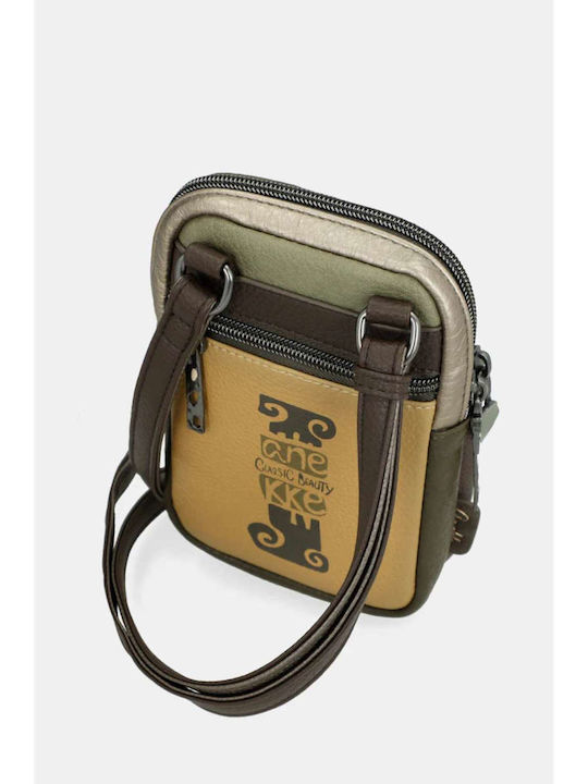 Damen Schulter Mehrfarbige Tasche