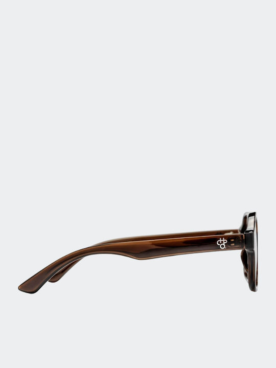 Chpo Unisex Sunglasses with Brown Frame and Brown Lens CHPO16135QB