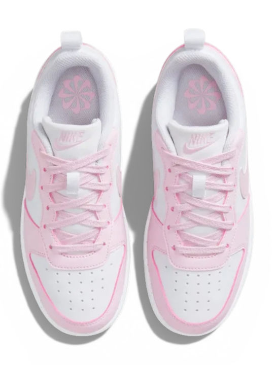 Court Borough Low Recraft Kids Sneakers White