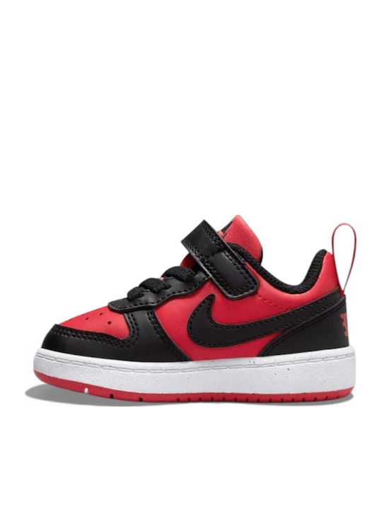 Court Borough Παιδικά Sneakers με Σκρατς Κόκκινα DV5458-600