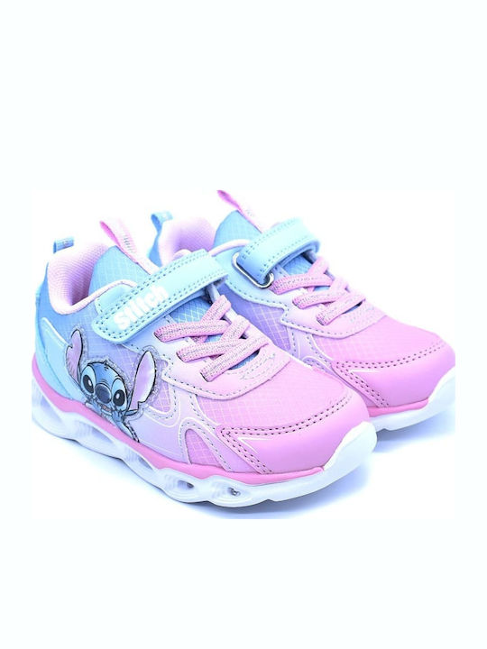 Kinder Sneaker mit Lichtern Rosa