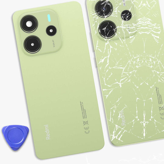 Заден Капак За Батерия Xiaomi Redmi Note 14 4G Service Pack Лайм