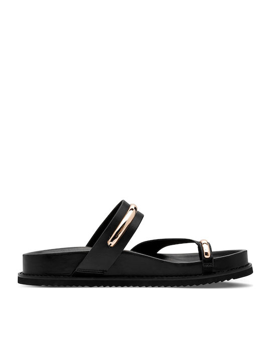 Leather Women's Sandals Black