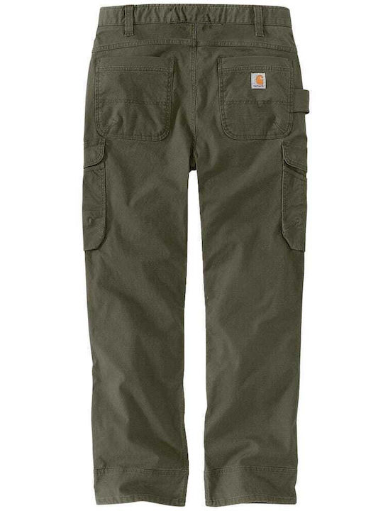 Rugged Παντελόνι Cargo σε Relaxed Εφαρμογή Πράσινο
